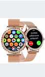 SmartWatch model NX19, kolor zloty wodoodporny