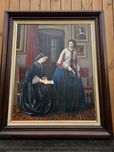 Duży obraz na płótnie 108 x 129 kobiety damy #1139 Stylowy