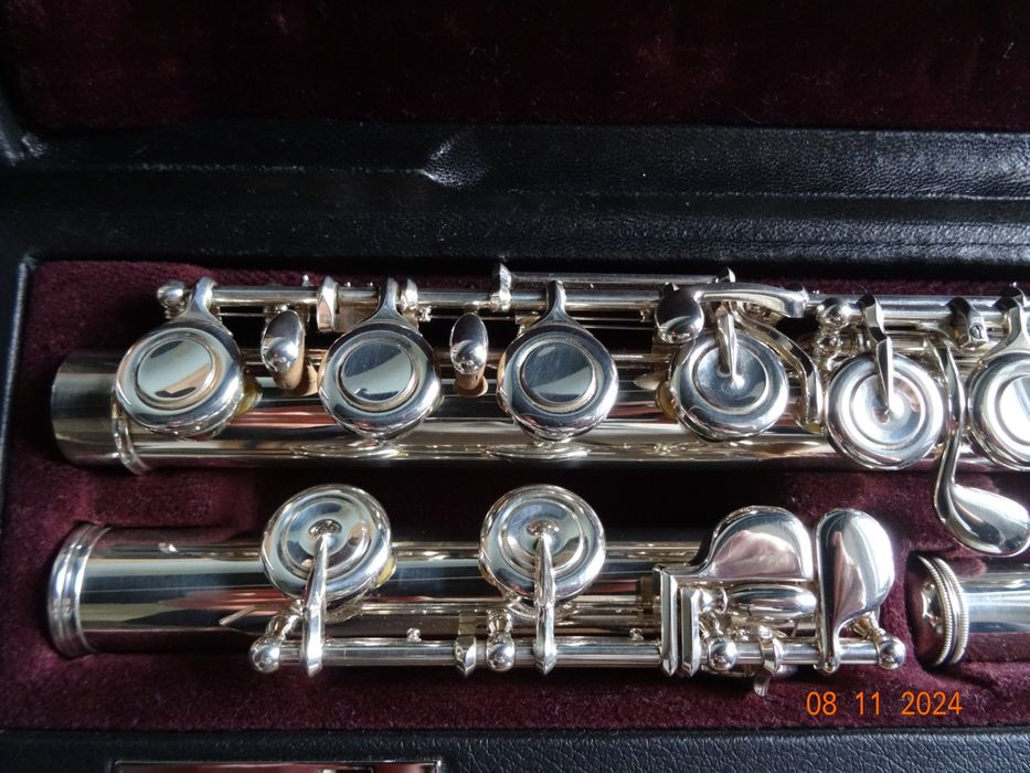 Flet Poprzeczny Yamaha YFL 517 Główka Am Srebrna OKAZJA