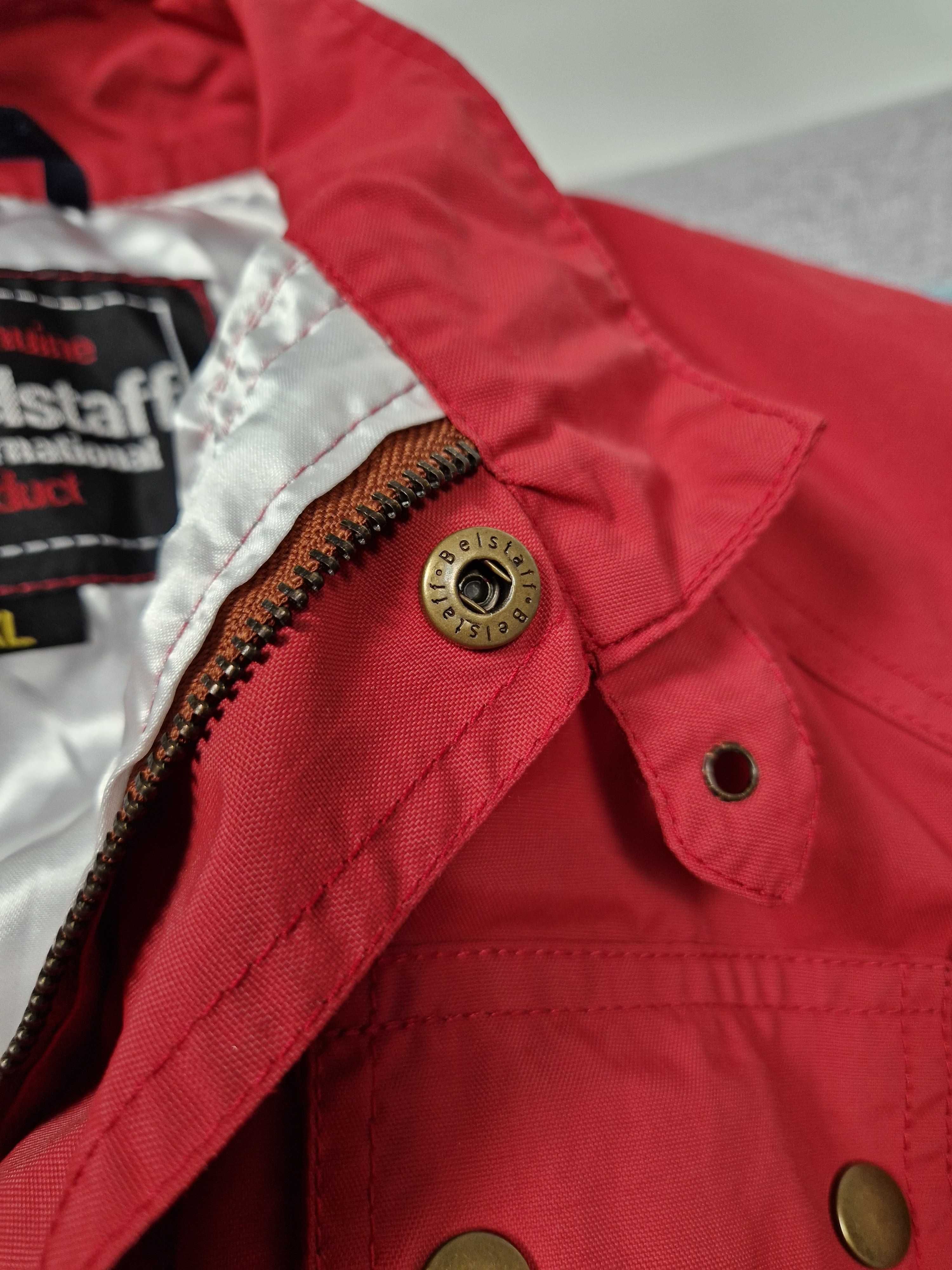 Belstaff Women's Biker Jacket Red kurtka letnia damska czerwona XL