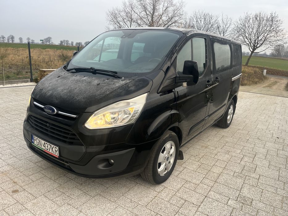 Ford Transit Custom 2.0 TDCI 130 km, Brygadówka.