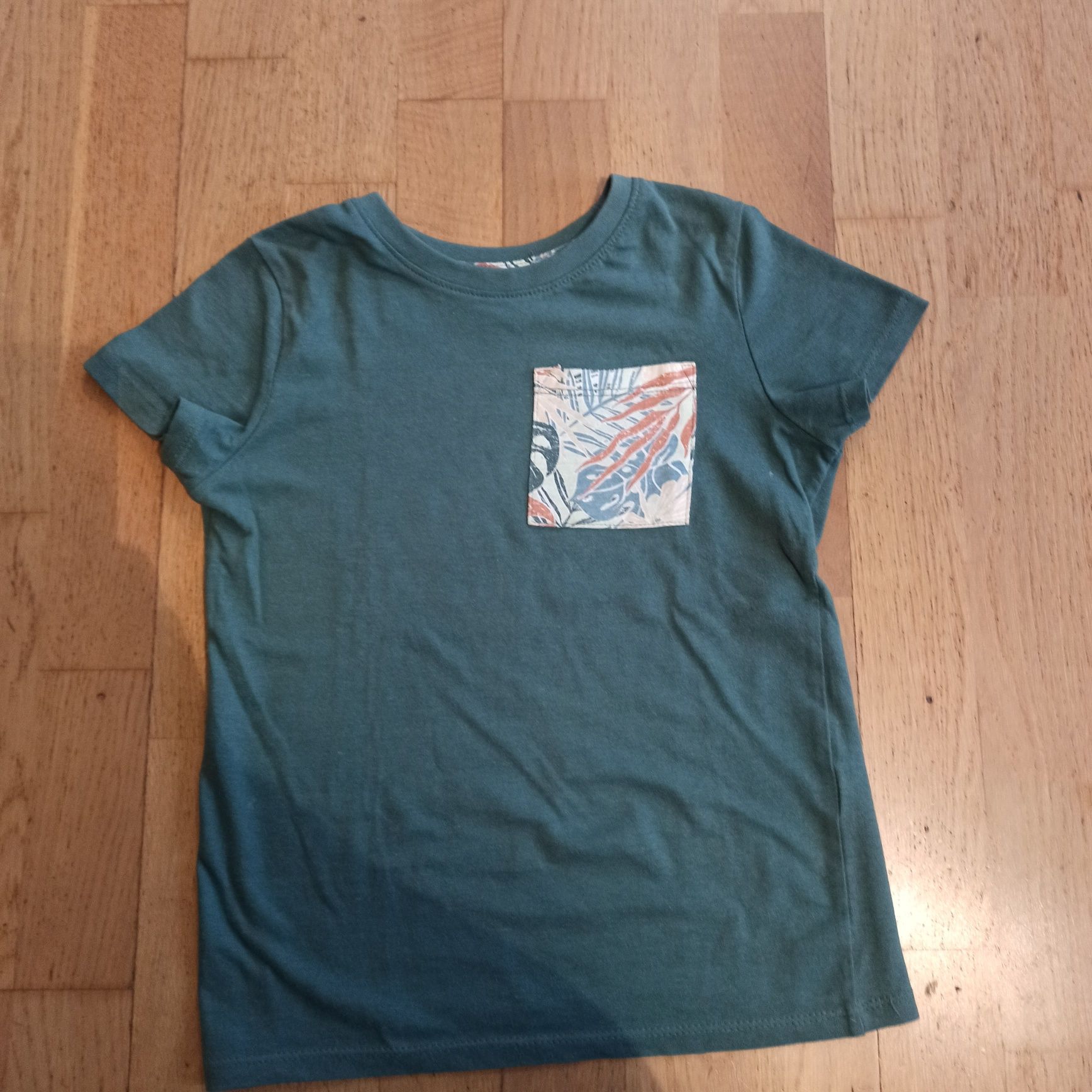 Podkoszulek podkoszulki t- shirt bluska chłopięca zestaw 122