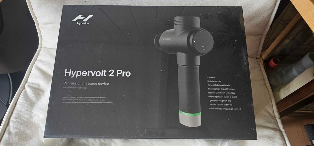 Масажер Hypervolt 2 pro від Hyperice, Новий