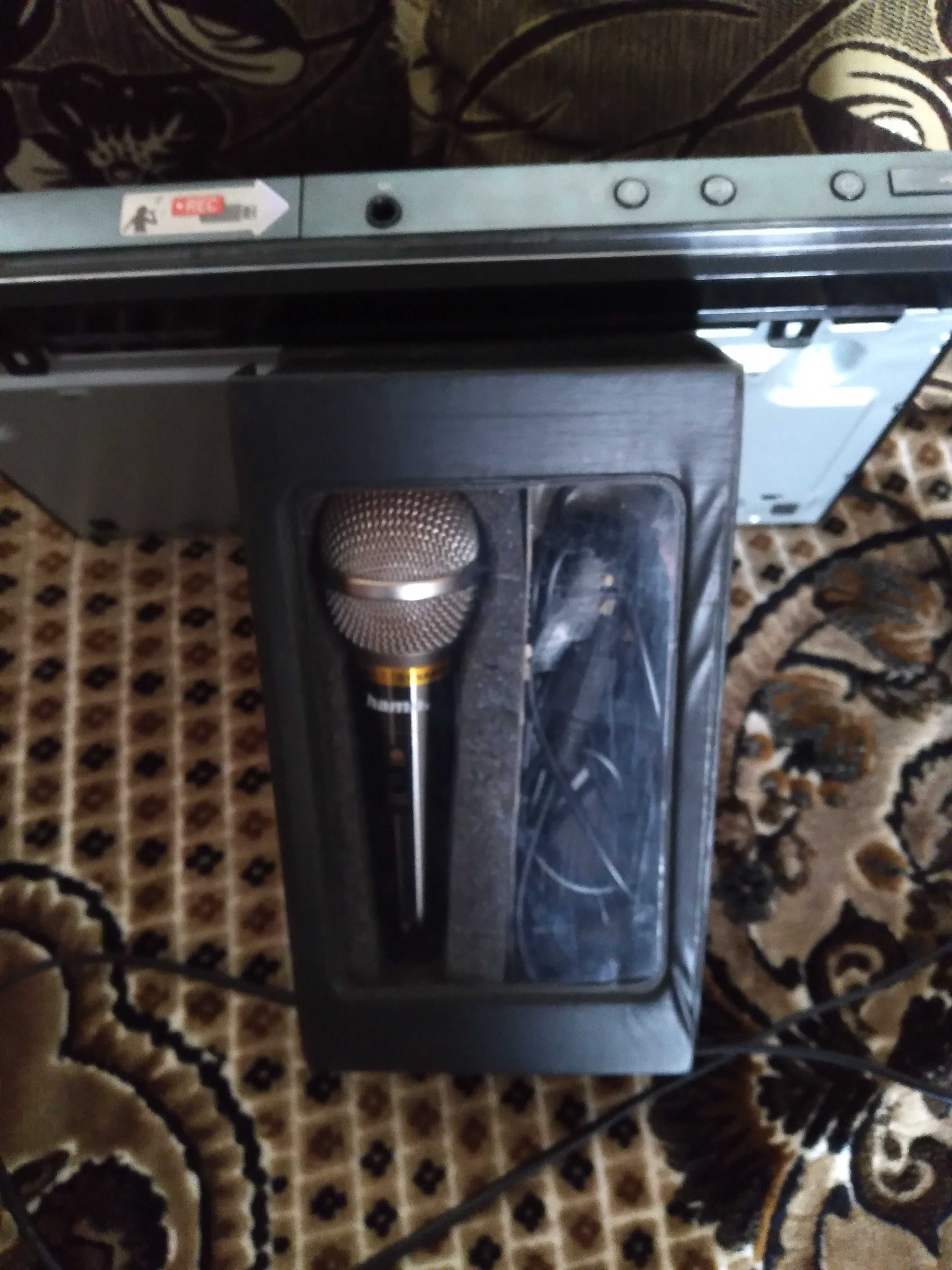 Відеопрогравач   DVD плеєр +мікрофон