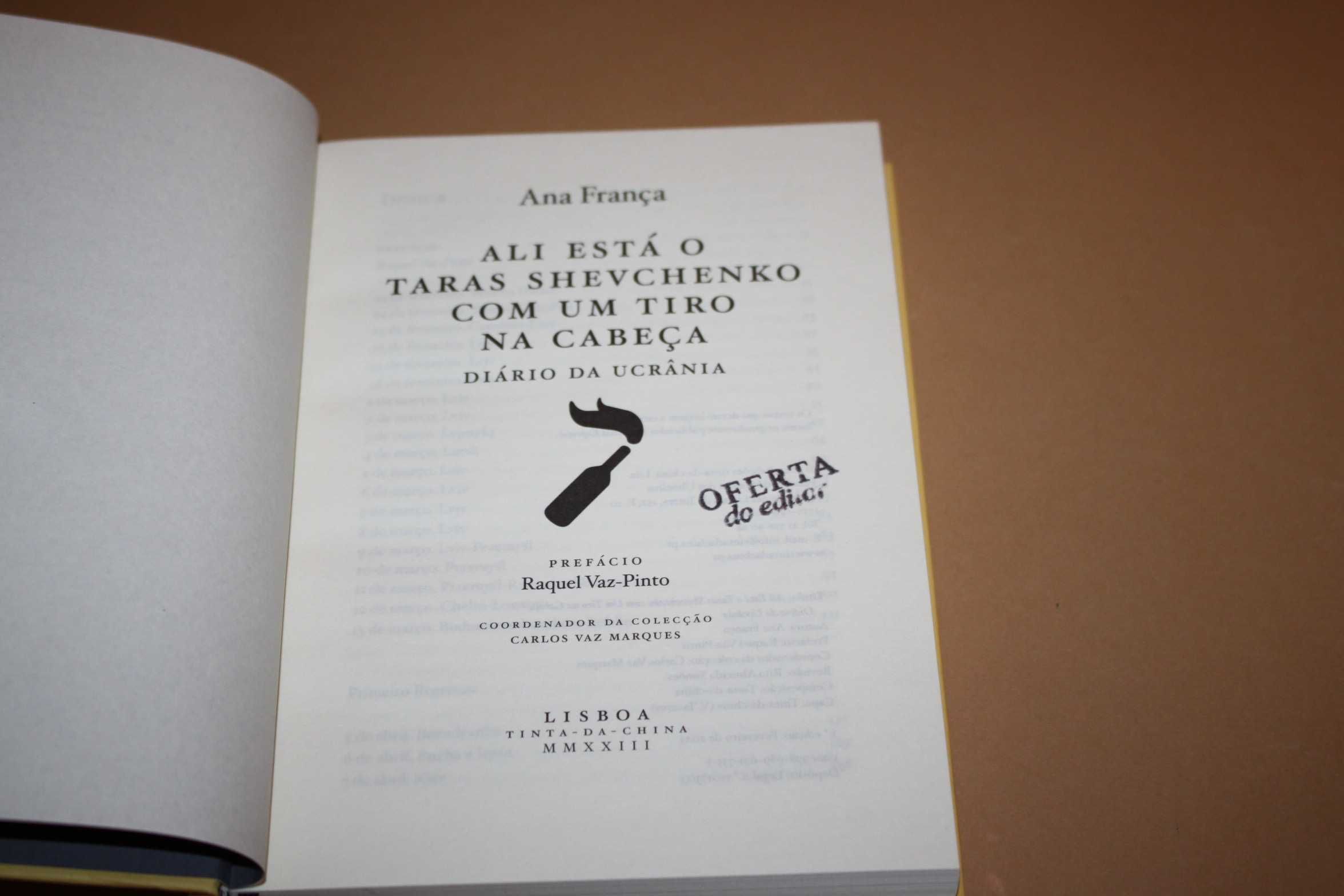 ' Ali Está o Taras Shevchenko com Um Tiro na Cabeça//de Ana França