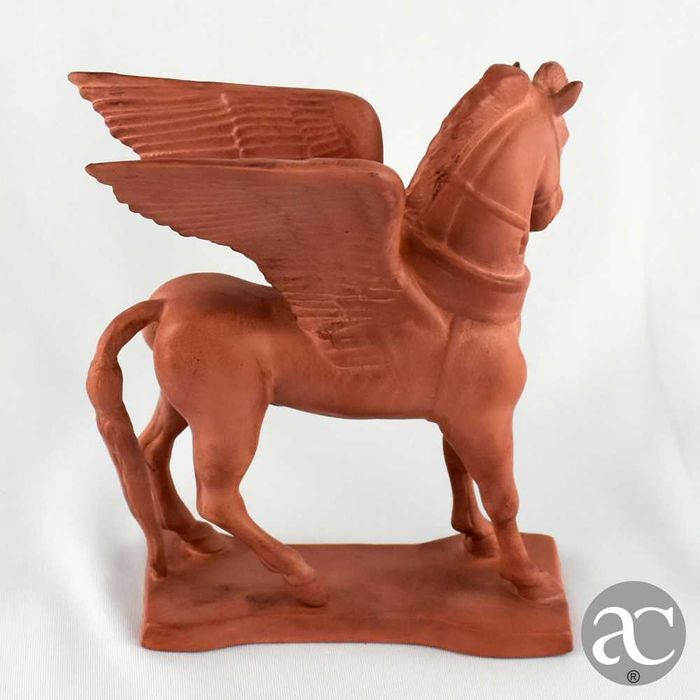 Figura em biscuit de Cavalo 4000 anos de Escultura Equestre – ETRUSCO