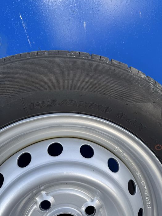 Koła kola 13 cali opony 155/80/13 przyczepka 4x100