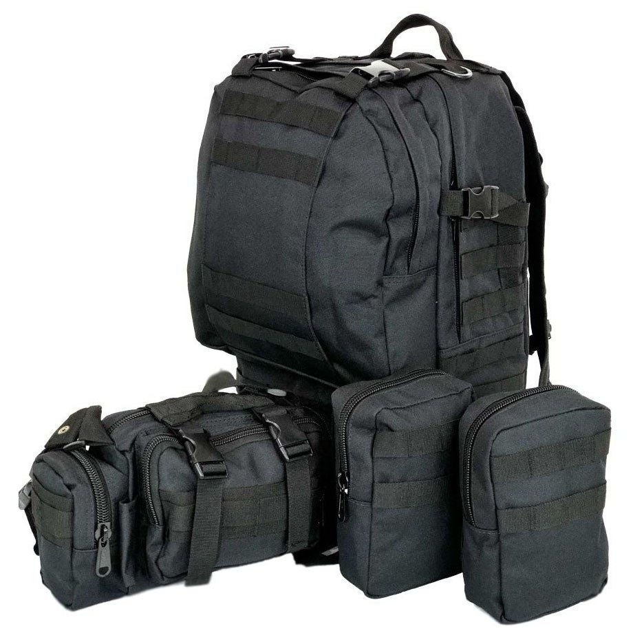 Тактичний рюкзак 50 літрів з 3-ма підсумками
