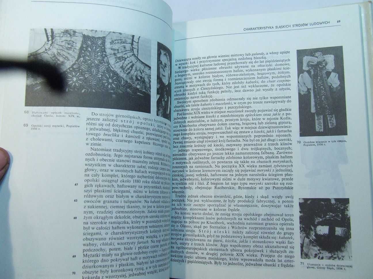 ŚLĄSKIE Stroje ludowe B.Bazielich