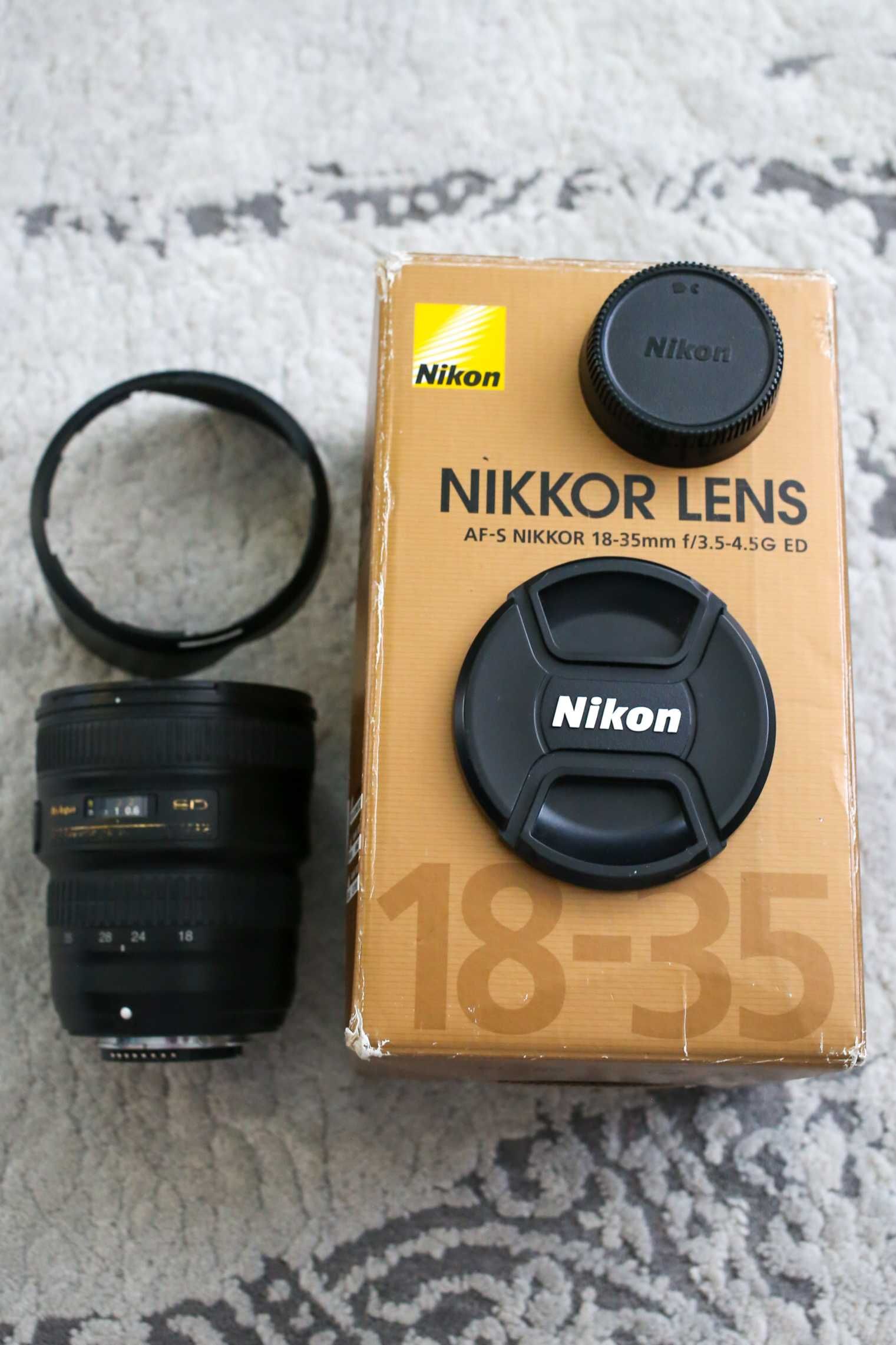 Nikon obiektyw nikkor 18-35 mm f/3,5-4,5 G ED do pełnej klatki