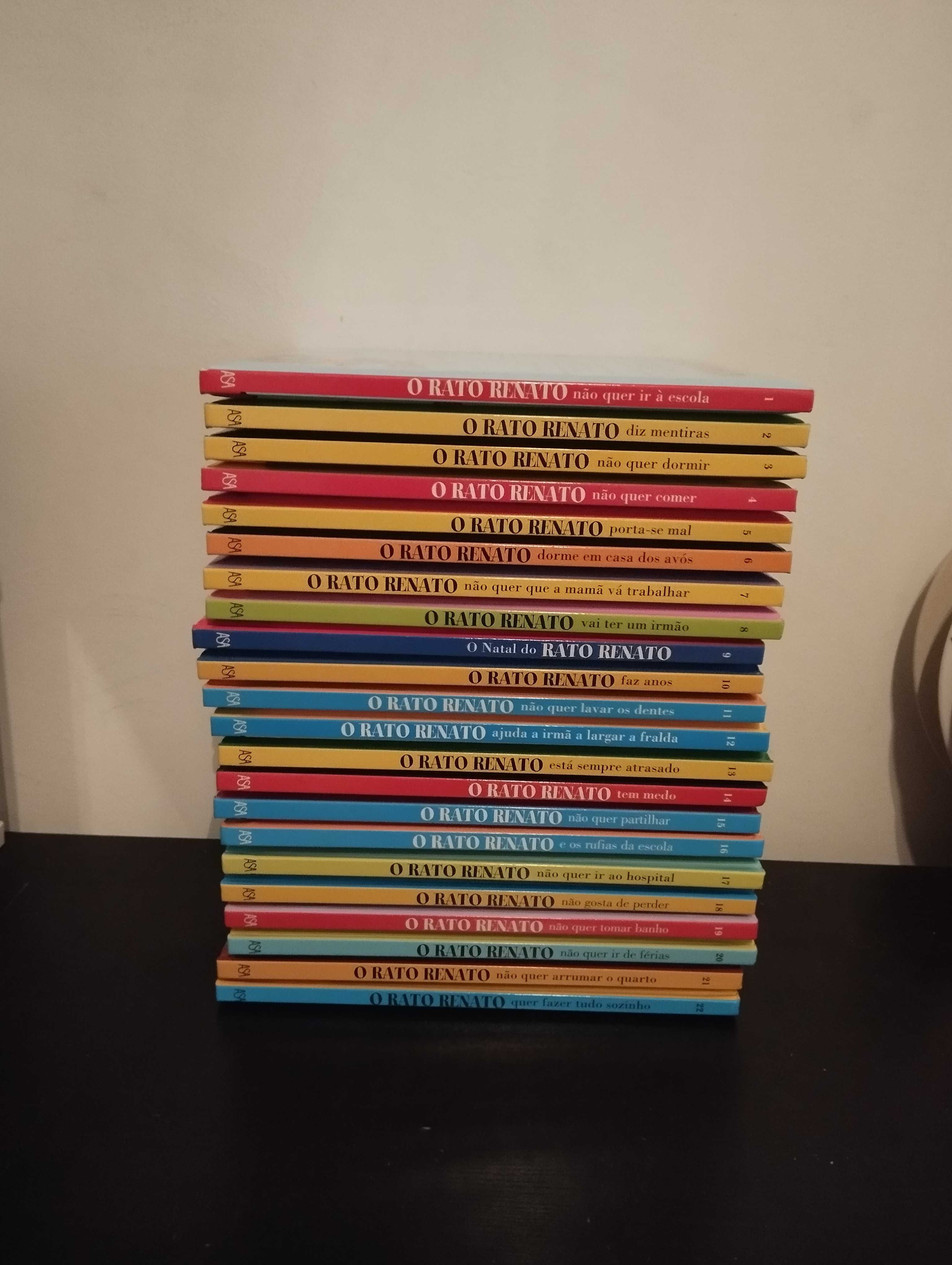 Coleção livro rato renato