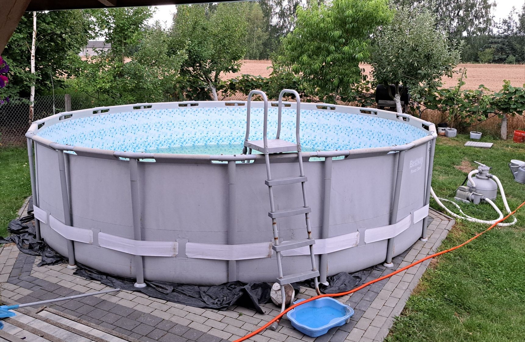 Basen Bestway 550x135 pompa piaskowa