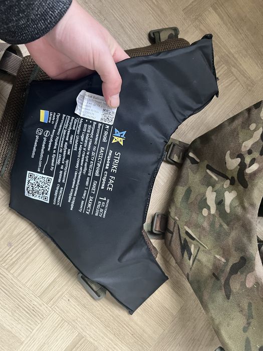 БАЛІСТИКА 1-КЛАСу захист шиї та плечей