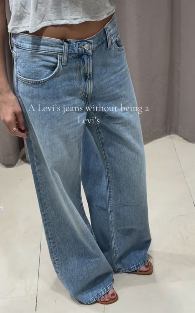Джинси wide-leg zara new