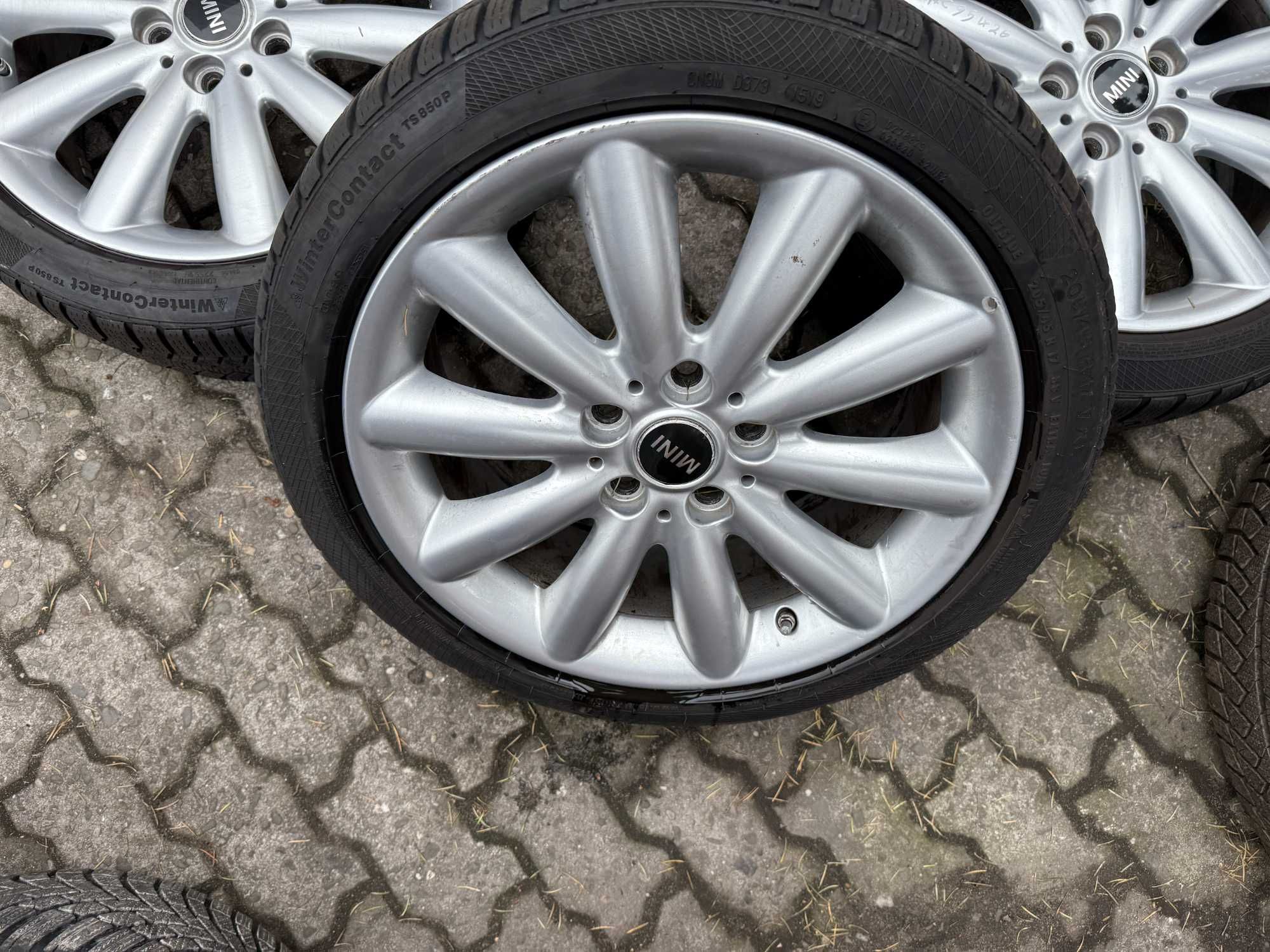 Felgi aluminiowe 17" 5x112 Mini F55 F56 F57 z oponami zimowymi