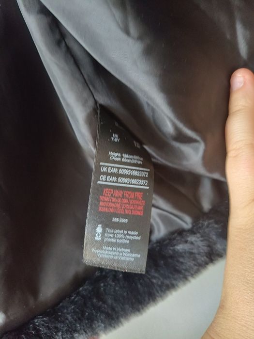 Шуба для дівчинки шубка пальто куртка пуховик штучна