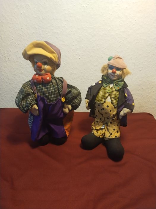Немецкие клоуны в отличном состоянии Фарфор.