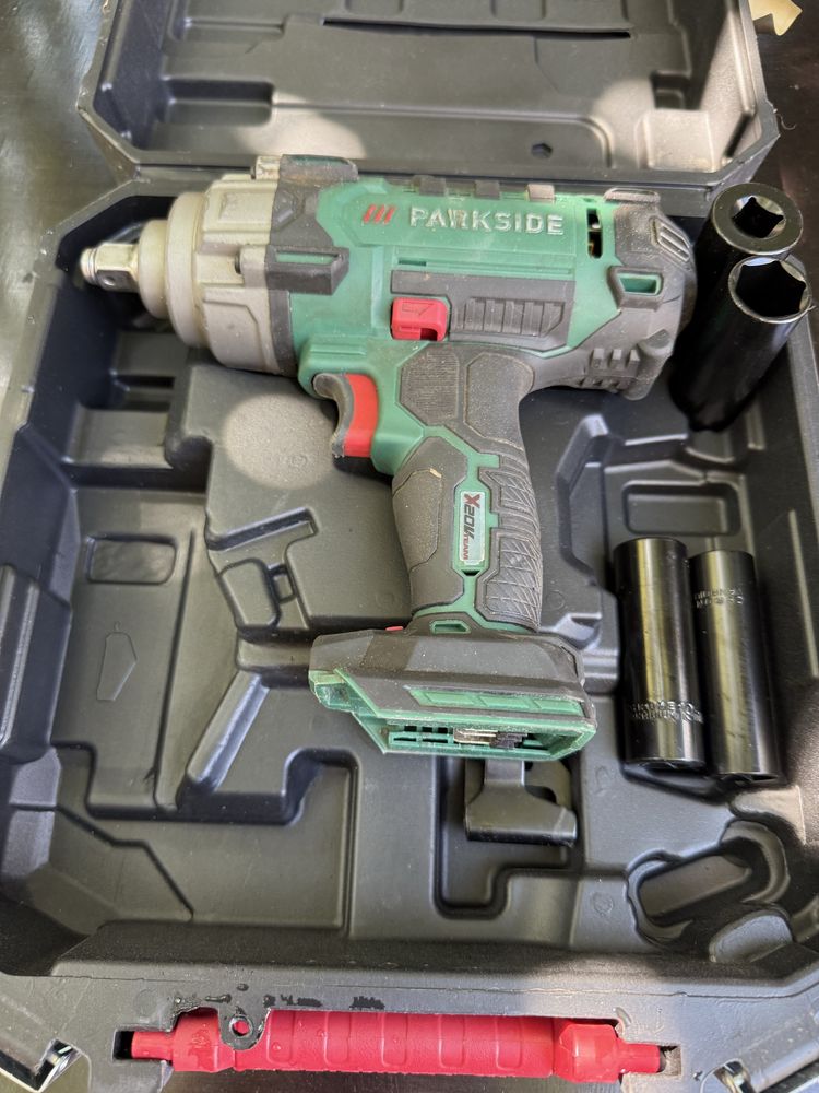 Акумуляторний ударний гайковерт Parkside Paask 20 li b2