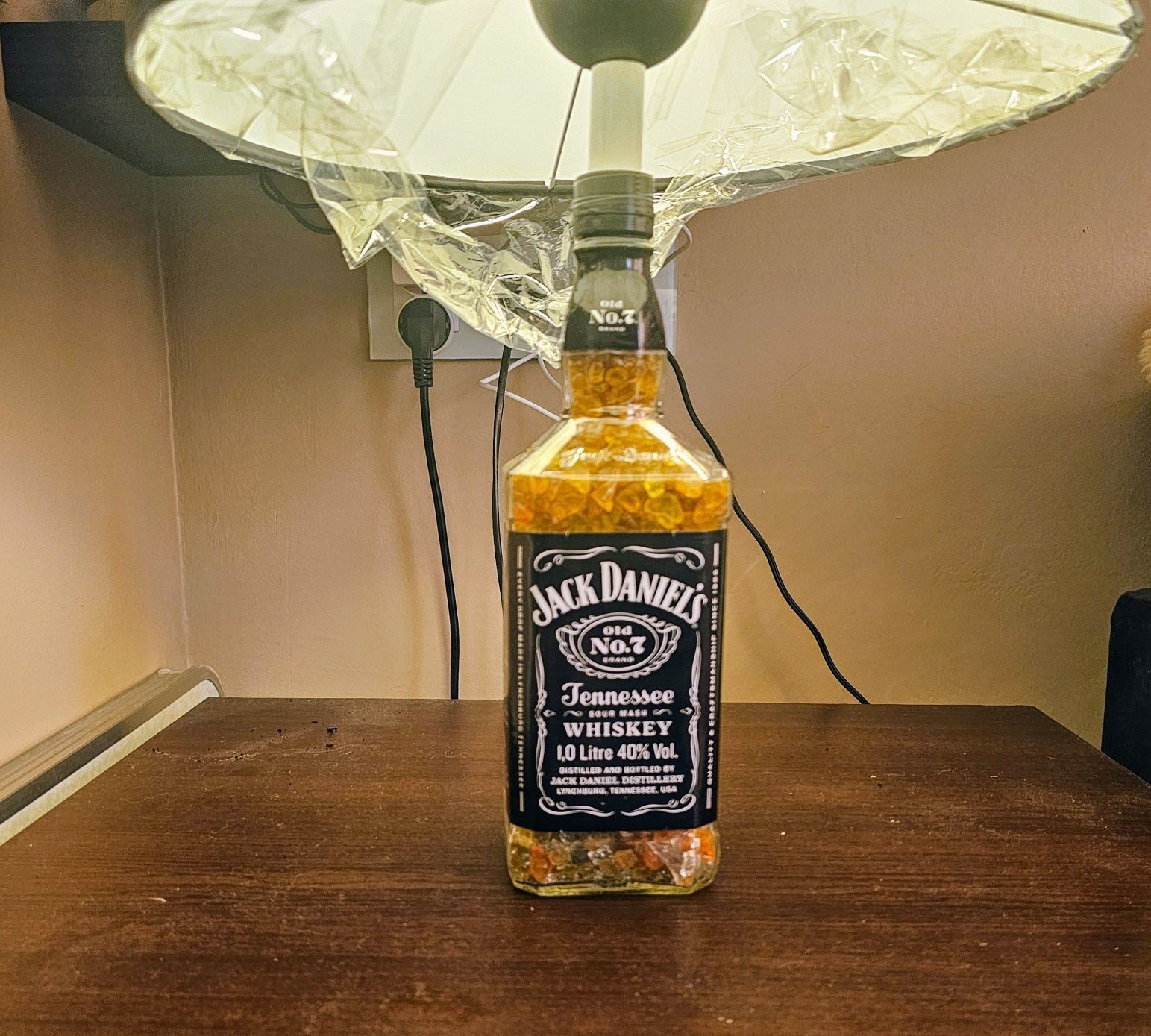 Lampa "Jack Daniels" Old No.7