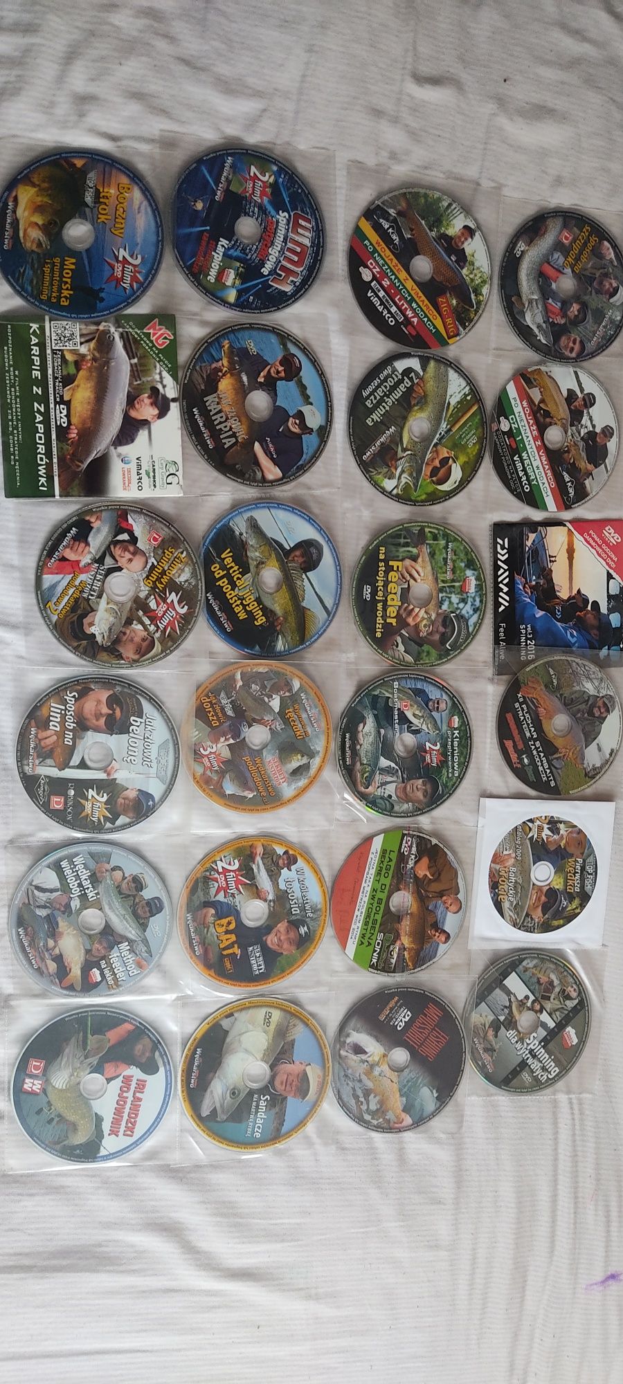 Płyty DVD wedkarskie