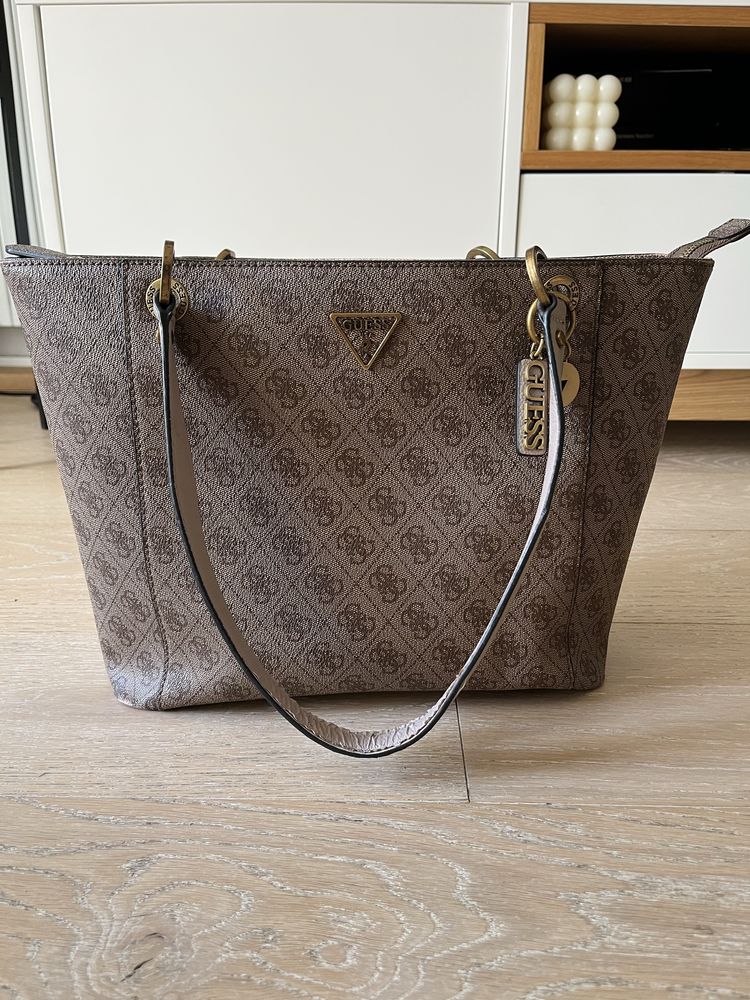 Torba torebka Guess oryginalna z Zalando shopper mieści A4