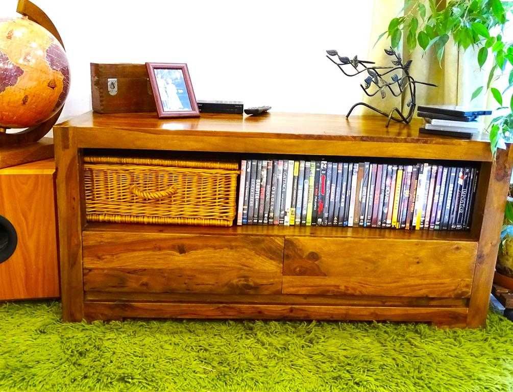 Orientalna szafka z drewna egzotycznego palisander z salonu AlmiDecor