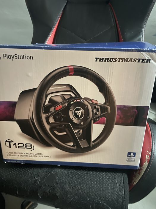 Volante simulador thrustmaster T128  pc e playstation