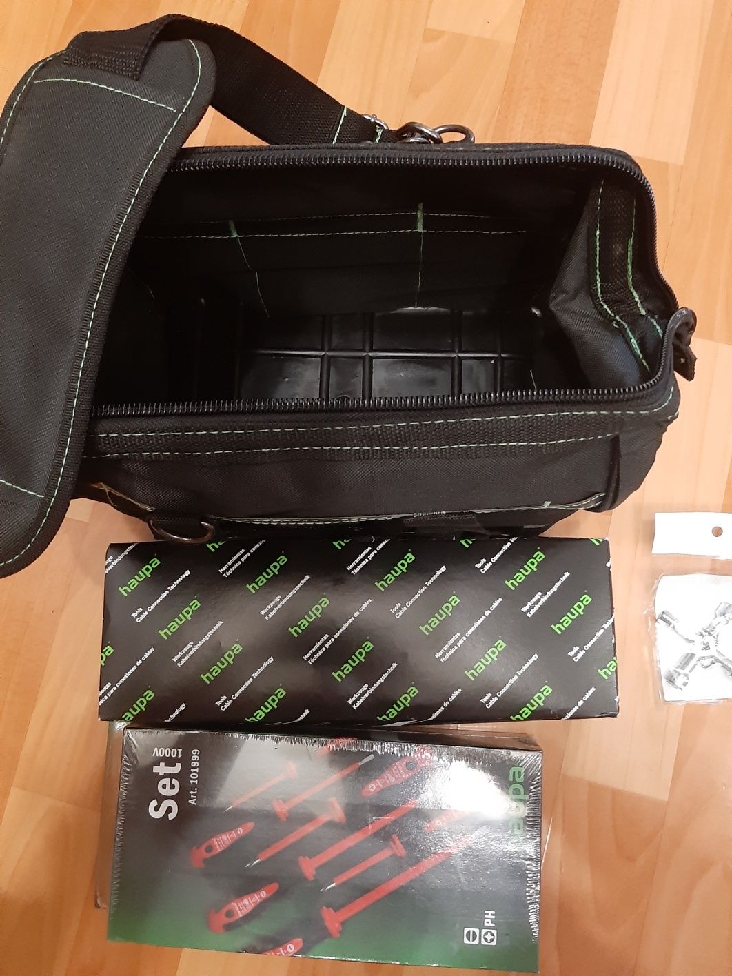 Haupa 220800/Сумка для инструментов ToolBag XL VDE,набор инструментов.