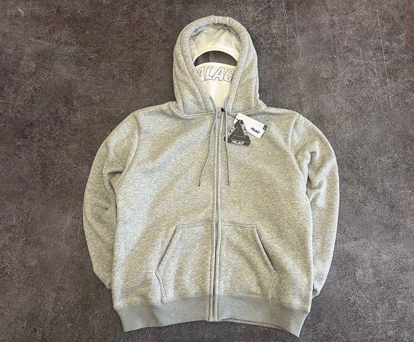 Худі Palace Balaclava Shearing Thermal Hoodie Grey
