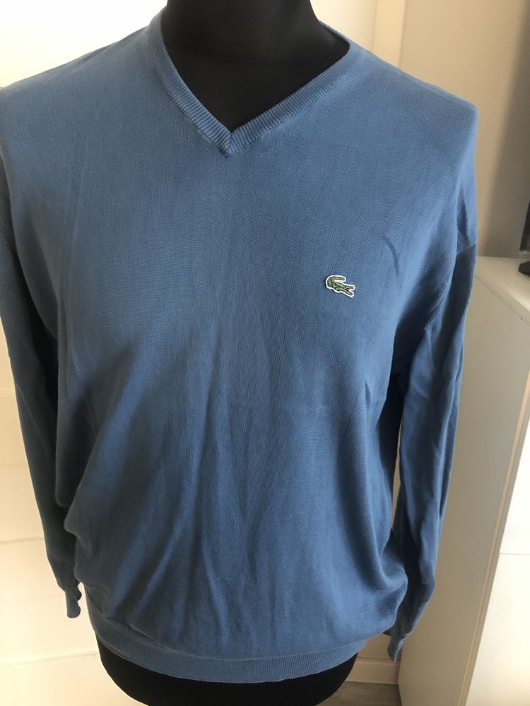 Lacoste sweter męski w serek