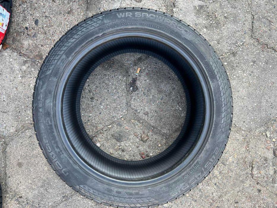 245/45R18 Nokian 100V Zima Nowe 1szt Para Komplet Montaż Gratis N186A