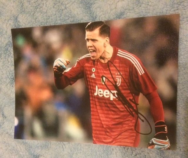 Wojciech Szczęsny oryginalny autograf