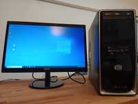 Komputer i7 2600 z monitorem 24"