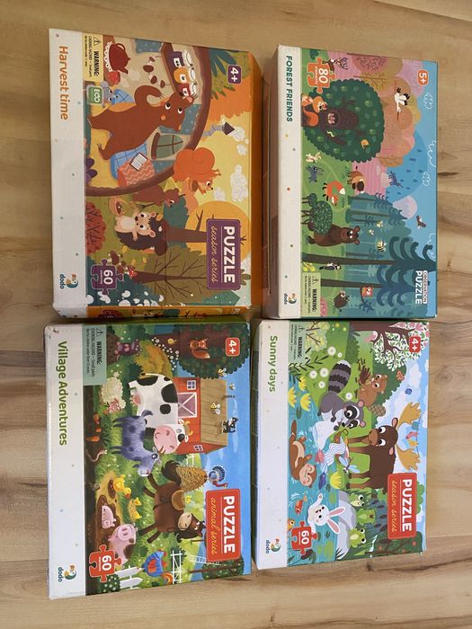 Пазли dodo 4 шт пори року