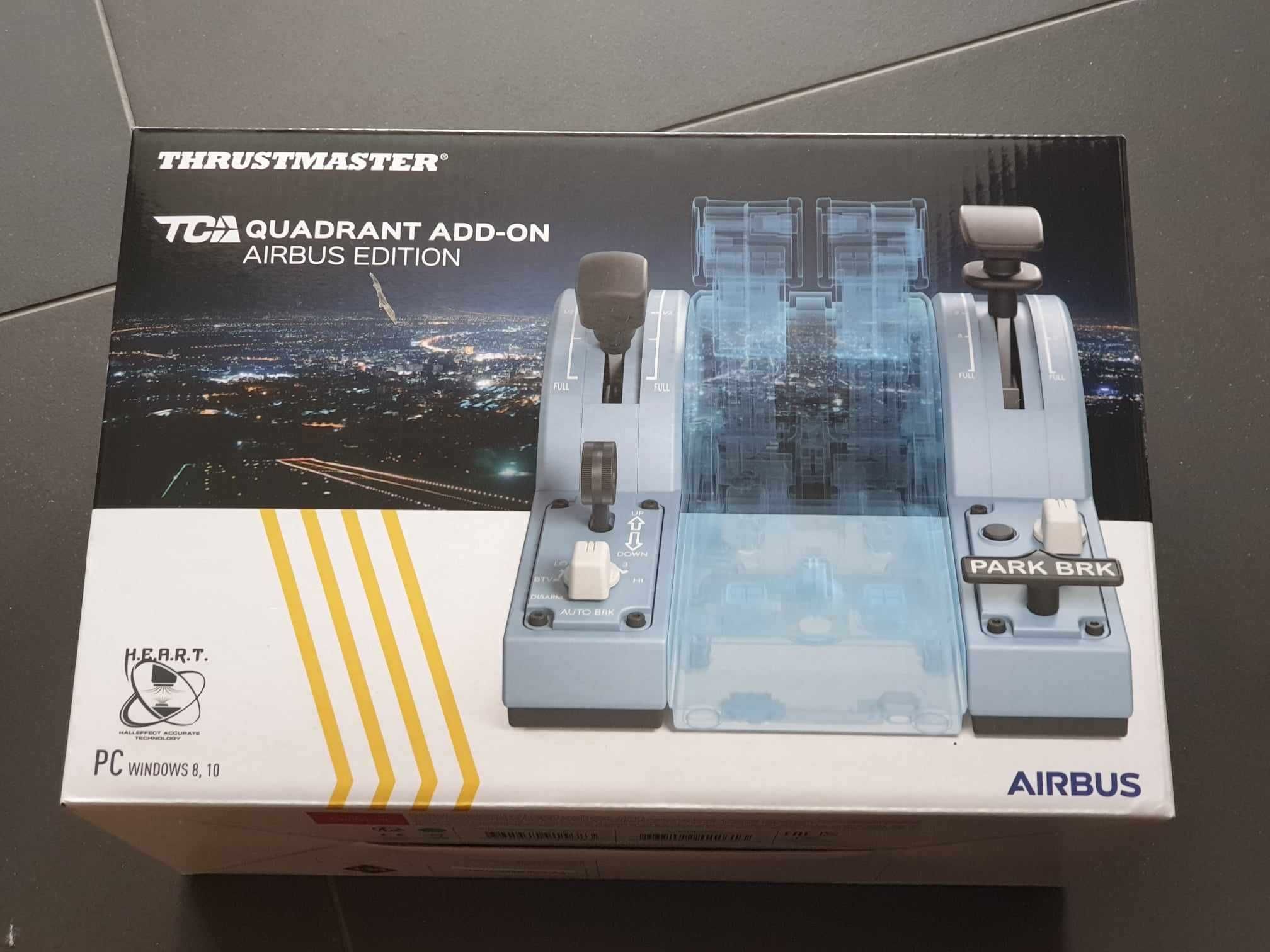 NOWY THRUSTMASTER Add-on Quadrant Airbus Edition TCA kontroler FS2020