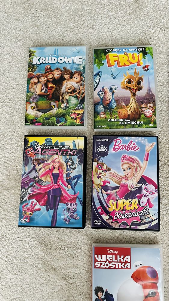 Bajki na DVD 10 tytułów Disney Pixar