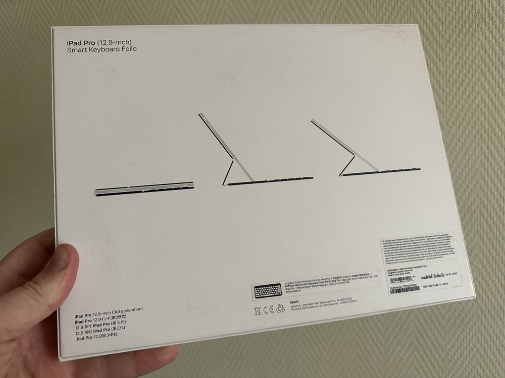 Клавиатура Apple Smart Keyboard Folio 12.9” iPad Pro 3 original