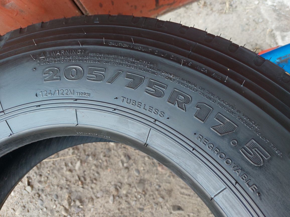 205/75/R17.5 124/122М Hankook AH 11 2шт ціна за 1шт рульва