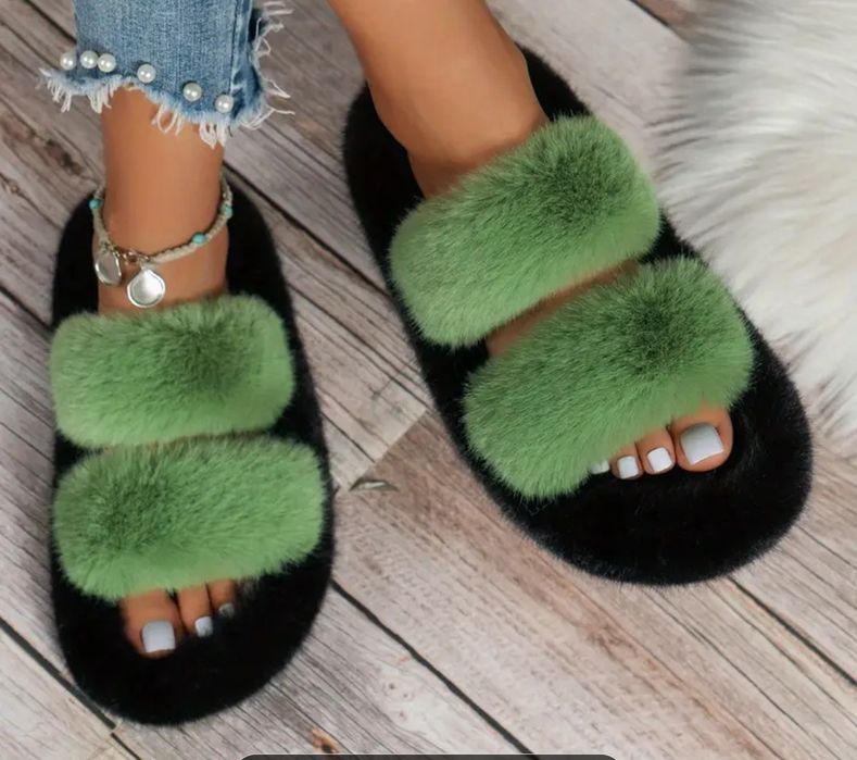 Тапки стильні теплі