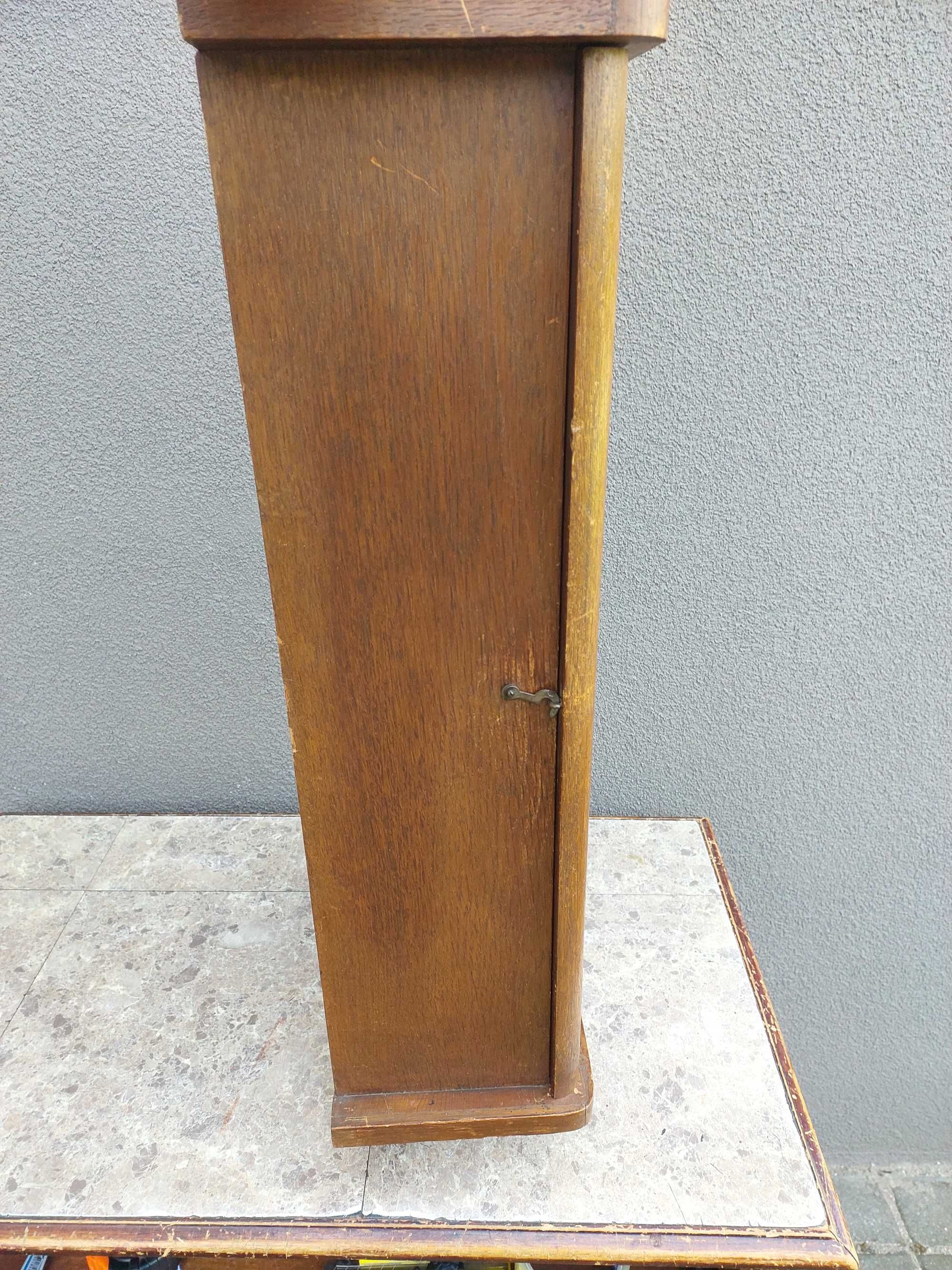 Szafka witrynka z obudowy starego zegara 1942r E127