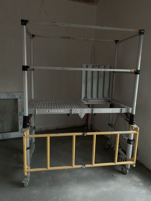 Rusztoranie teleskopowe aluminiowe składane regulowane 2m