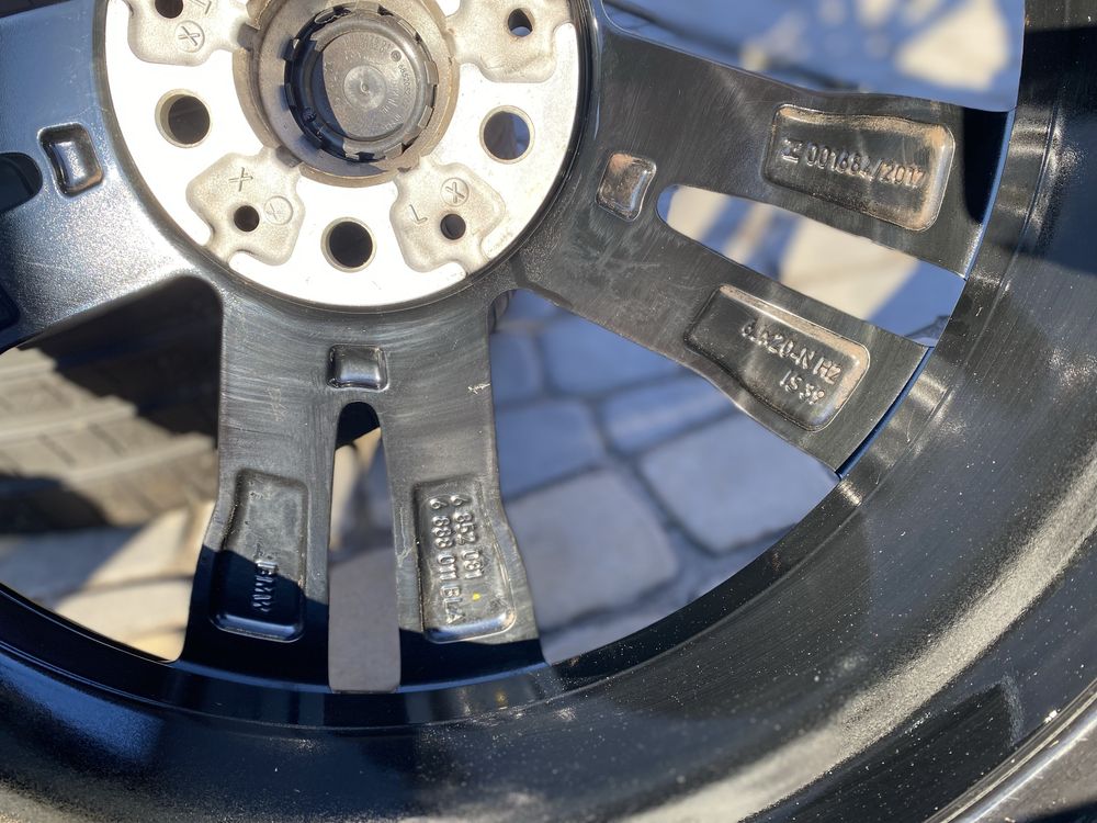 Колесо в зборі 5x112 r20 et39 6,0j заднє BMW i3 Style 431 original
