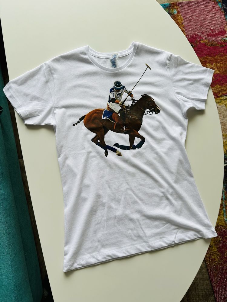 Футболка жіноча біла Polo Ralph Lauren