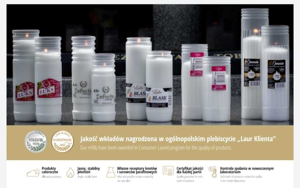 Wkłady olejowe czas palenia 2,5 dnia