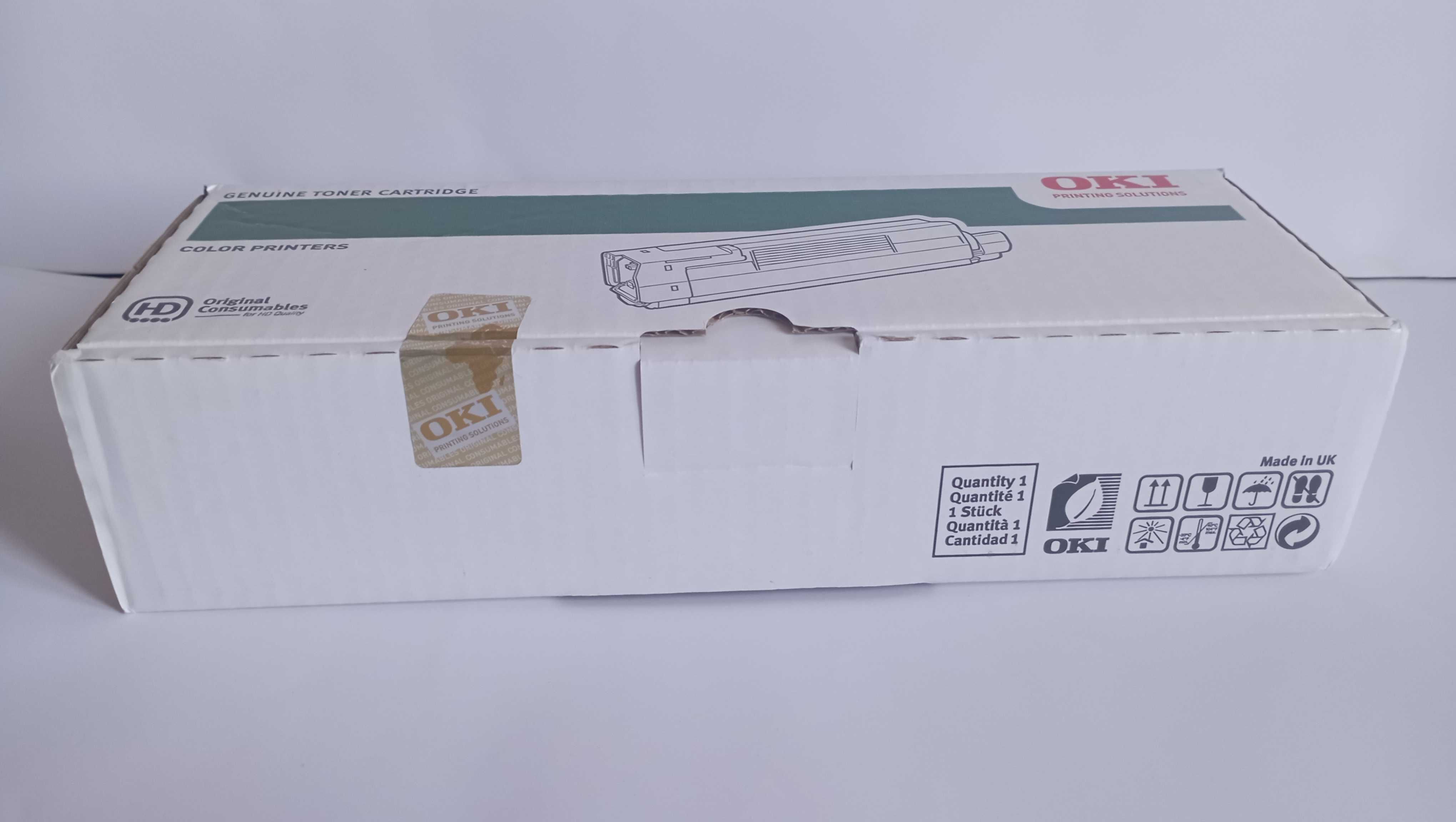 Картридж для OKI C5600/5700 p/n 43381921. Жовтий