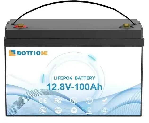 Акумулятор для ДБЖ/інвертора Bottione LiFePO4 12.8V 100Ah. Гарантія!
