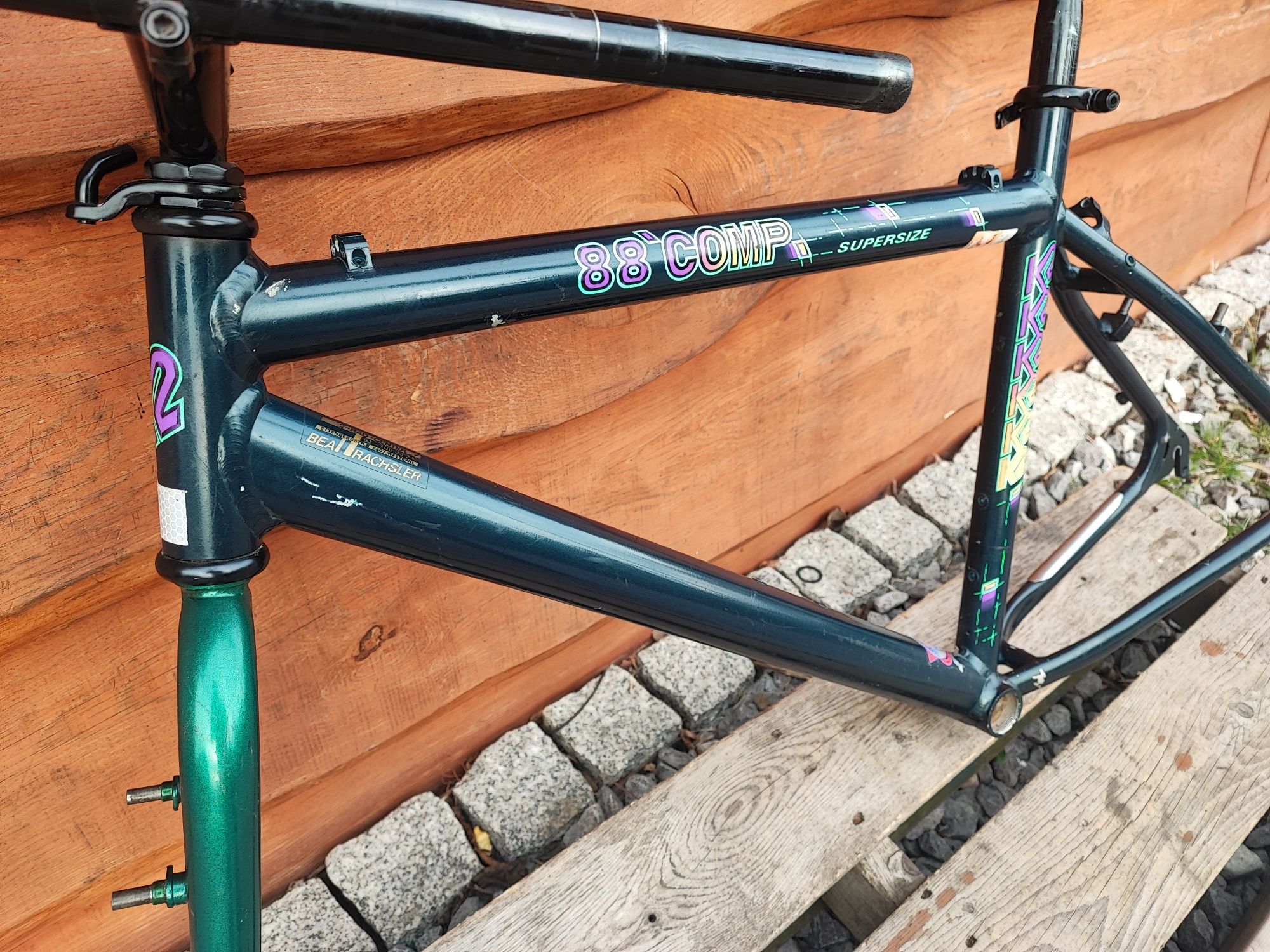 Rama rowerowa K2 88' Comp alu 26 retro mtb