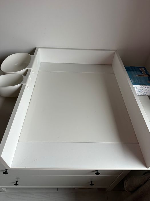 Drewniana nakładka na komodę Malm, przewijak, plus gratisy