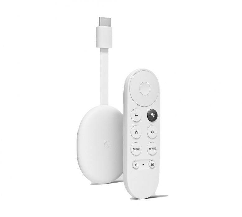 Медіаплеєр Сhromecast Google Chromecast HD with Google TV Snow Нові