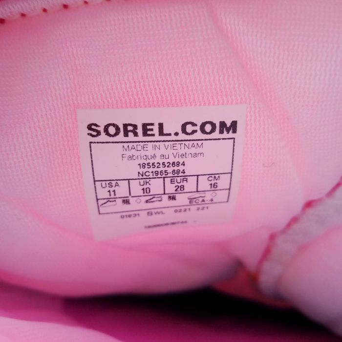 Сноубутси SOREL розмір 28